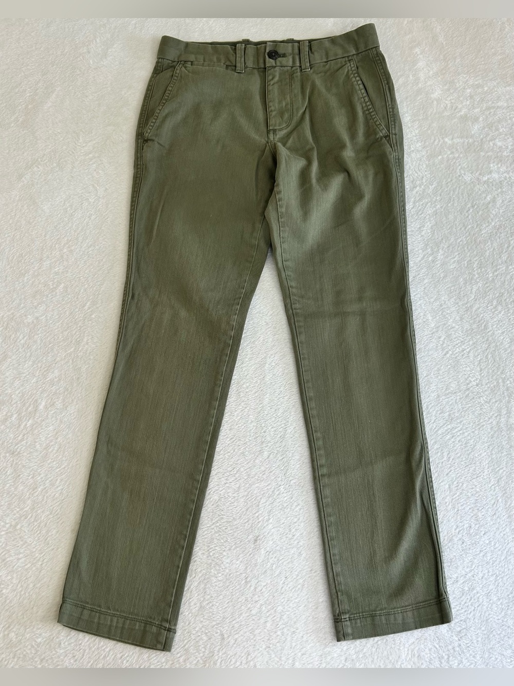 Gap Jeans Men's Size 28x30 Green Denim Stretch Straight Leg